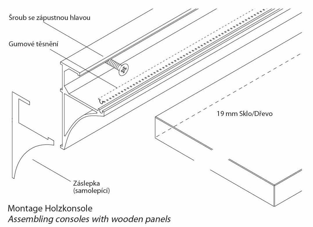Policový profil GK 600 EV1 3m