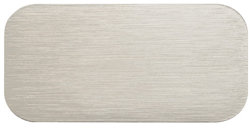 Muto 60/80 - profil pro fixní skla 2180mm Nerez matt (vzhled)