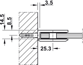 Spojka Line GW Chrom lesk