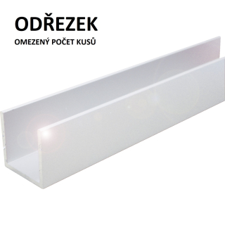 U 15x15x15 x2 Chrom lesk - Odřezky