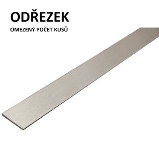 PA 30 x2 Nerez matt (vzhled) 1,74m - Odřezek (1ks)