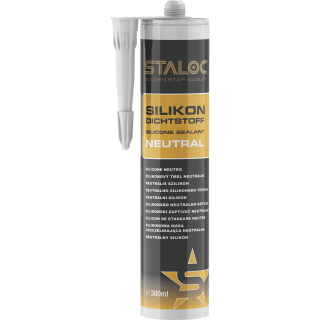 STALOC neutrální silikon 300ml antracit