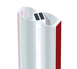 Magnetické těsnění 180° X samolepící 2500mm