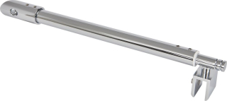 Stabilizační tyč PM ADJ450 GW 45° sklo-zeď Nerez matt (vzhled)