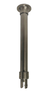 Stabilizační tyč Logli MF09430 strop-sklo Nerez matt (vzhled)