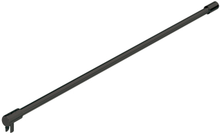 Stabilizační tyč Line GW 1050 sklo-zeď Černý grafit