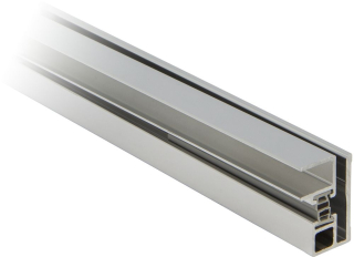 Lištové magnetické těsnění 90°  2300mm Lesk