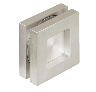 Hranatá mušle DVX Square 70B Nerez matt (vzhled)