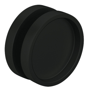 Mušle Adhesive Circle 65 Černá matná