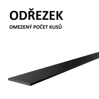 PA 20 x2 elox Černá matná - Odřezky